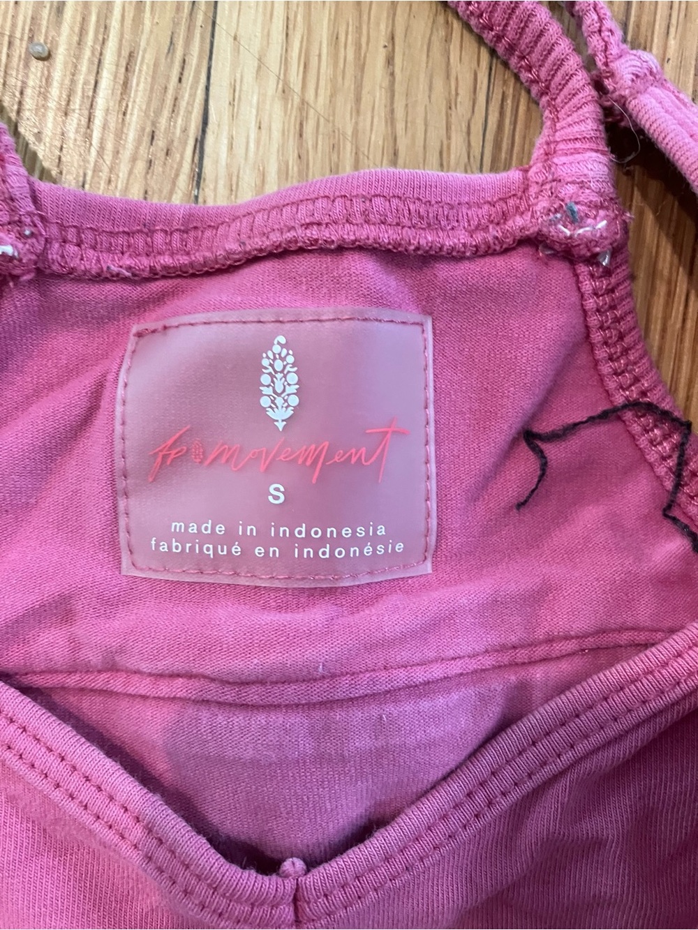 FP Movement by Free People Pink Strappy Jumpsuit Romper - Picture 2 of 3